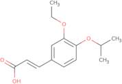 (2E)-3-(3-Ethoxy-4-isopropoxyphenyl)acrylic acid