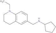 N-[(1-Ethyl-1,2,3,4-tetrahydroquinolin-6-yl)methyl]cyclopentanamine