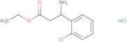 Ethyl 3-amino-3-(2-chlorophenyl)propanoate hydrochloride