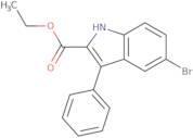 Ethyl 5-bromo-3-phenyl-1H-indole-2-carboxylate