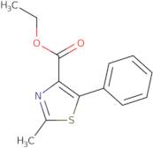 Ethyl 2-methyl-5-phenyl-1,3-thiazole-4-carboxylate hydrochloride