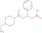 [[2-(4-Ethylpiperazin-1-yl)-2-oxoethyl](phenyl)amino]acetic acid