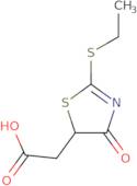 [2-(Ethylthio)-4-oxo-4,5-dihydro-1,3-thiazol-5-yl]acetic acid