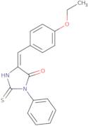 (5E)-5-(4-Ethoxybenzylidene)-2-mercapto-3-phenyl-3,5-dihydro-4H-imidazol-4-one