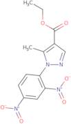 Ethyl 1-(2,4-dinitrophenyl)-5-methyl-1H-pyrazole-4-carboxylate