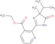 Ethyl 2-(4-isopropyl-4-methyl-5-oxo-4,5-dihydro-1H-imidazol-2-yl)nicotinate