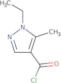 1-Ethyl-5-methyl-1H-pyrazole-4-carbonyl chloride