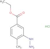 Ethyl 3-hydrazino-4-methylbenzoate hydrochloride