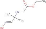 Ethyl N-[(2E)-2-(hydroxyimino)-1,1-dimethylethyl]glycinate