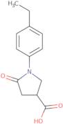 1-(4-Ethylphenyl)-5-oxopyrrolidine-3-carboxylic acid