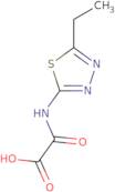 [(5-Ethyl-1,3,4-thiadiazol-2-yl)amino](oxo)acetic acid