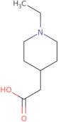 (1-Ethylpiperidin-4-yl)acetic acid