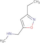 [(3-Ethylisoxazol-5-yl)methyl]methylamine