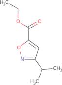 Ethyl 3-isopropylisoxazole-5-carboxylate