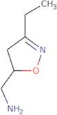 [(3-Ethyl-4,5-dihydroisoxazol-5-yl)methyl]amine hydrochloride