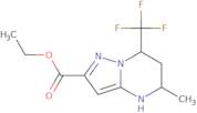 Ethyl 5-methyl-7-(trifluoromethyl)-4,5,6,7-tetrahydropyrazolo[1,5-a]pyrimidine-2-carboxylate