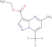 Ethyl 5-methyl-7-(trifluoromethyl)pyrazolo[1,5-a]pyrimidine-3-carboxylate