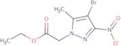 Ethyl (4-bromo-5-methyl-3-nitro-1H-pyrazol-1-yl)acetate