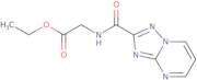 Ethyl N-([1,2,4]triazolo[1,5-a]pyrimidin-2-ylcarbonyl)glycinate