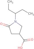 1-(1-Ethylpropyl)-5-oxopyrrolidine-3-carboxylic acid