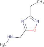 [(3-Ethyl-1,2,4-oxadiazol-5-yl)methyl]methylamine hydrochloride