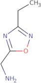 [(3-Ethyl-1,2,4-oxadiazol-5-yl)methyl]amine