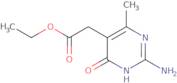 Ethyl (2-amino-4-hydroxy-6-methyl-5-pyrimidinyl)acetate