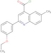 2-(3-Ethoxyphenyl)-6-methylquinoline-4-carbonyl chloride