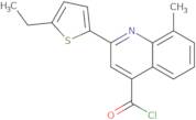 2-(5-Ethyl-2-thienyl)-8-methylquinoline-4-carbonyl chloride