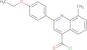 2-(4-Ethoxyphenyl)-8-methylquinoline-4-carbonyl chloride