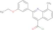 2-(3-Ethoxyphenyl)-8-methylquinoline-4-carbonyl chloride