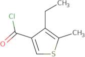 4-Ethyl-5-methylthiophene-3-carbonyl chloride