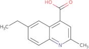 6-Ethyl-2-methylquinoline-4-carboxylic acid