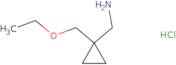 {[1-(Ethoxymethyl)cyclopropyl]methyl}amine hydrochloride