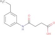 4-[(3-Ethylphenyl)amino]-4-oxobutanoic acid