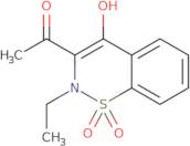 1-(2-Ethyl-4-hydroxy-1,1-dioxido-2H-1,2-benzothiazin-3-yl)ethanone