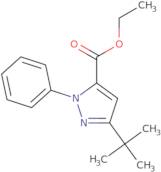 Ethyl 3-tert-butyl-1-phenyl-1H-pyrazole-5-carboxylate