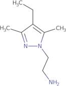 [2-(4-Ethyl-3,5-dimethyl-1H-pyrazol-1-yl)ethyl]amine