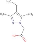 (4-Ethyl-3,5-dimethyl-1H-pyrazol-1-yl)acetic acid