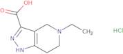 5-Ethyl-4,5,6,7-tetrahydro-2H-pyrazolo[4,3-c]pyridine-3-carboxylic acid hydrochloride