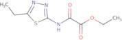 Ethyl [(5-ethyl-1,3,4-thiadiazol-2-yl)amino](oxo)acetate