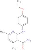 2-[(4-Ethoxyphenyl)amino]-4,6-dimethylnicotinamide