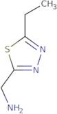 [(5-Ethyl-1,3,4-thiadiazol-2-yl)methyl]amine hydrochloride