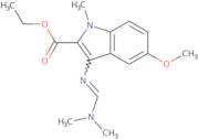 Ethyl 3-{[(1E)-(dimethylamino)methylene]amino}-5-methoxy-1-methyl-1H-indole-2-carboxylate