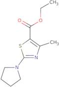 Ethyl 4-methyl-2-pyrrolidin-1-yl-1,3-thiazole-5-carboxylate