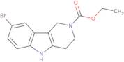 Ethyl 8-bromo-1,3,4,5-tetrahydro-2H-pyrido[4,3-b]indole-2-carboxylate