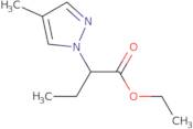 Ethyl 2-(4-methyl-1H-pyrazol-1-yl)butanoate