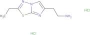 [2-(2-Ethylimidazo[2,1-b][1,3,4]thiadiazol-6-yl)ethyl]amine dihydrochloride