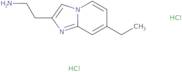 [2-(7-Ethylimidazo[1,2-a]pyridin-2-yl)ethyl]amine dihydrochloride