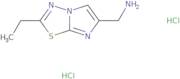 [(2-Ethylimidazo[2,1-b][1,3,4]thiadiazol-6-yl)methyl]amine dihydrochloride